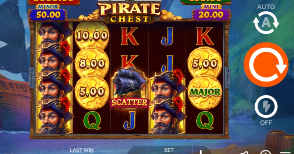Cace tesouros de jackpot com o baÃº de pirata de Playson: segure e ganhe